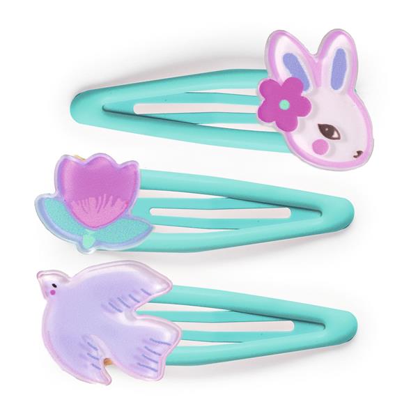 Clips para el pelo Eglantine · Plume