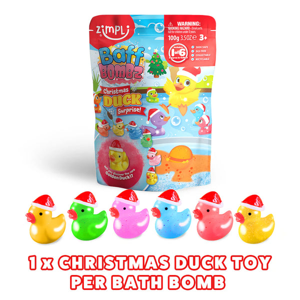 Bomba de baño surprise Christmas Duck · Zimpli