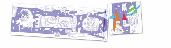 Rollo de papel para garabatos de Castillos · Hape