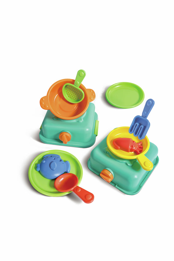 Sandy Chef - Set de cocina para arena · Hape