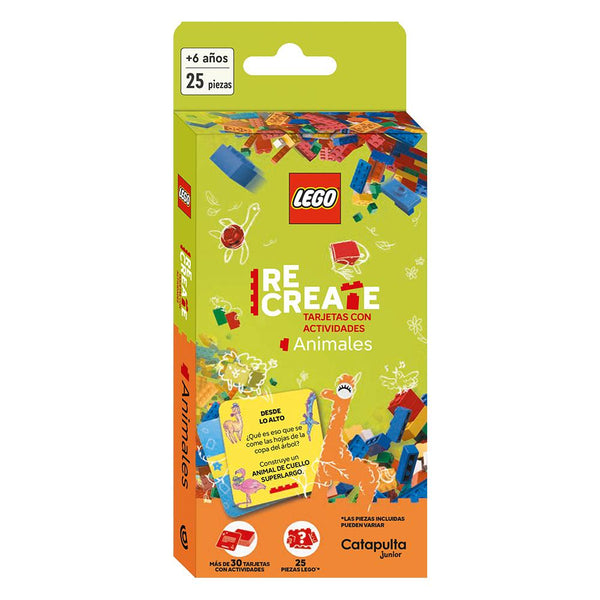 Lego Recreate Animales Tarjetas mas piezas Lego