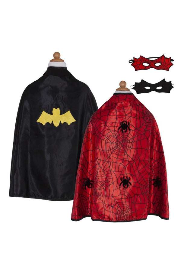 Capa Reversible Spiderman/Batman Great Pretenders 3-4 años