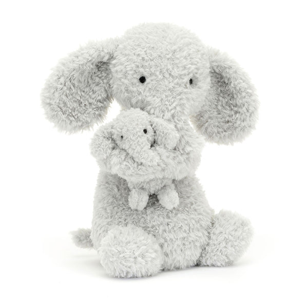 Huddles Grey Elephant · Jellycat