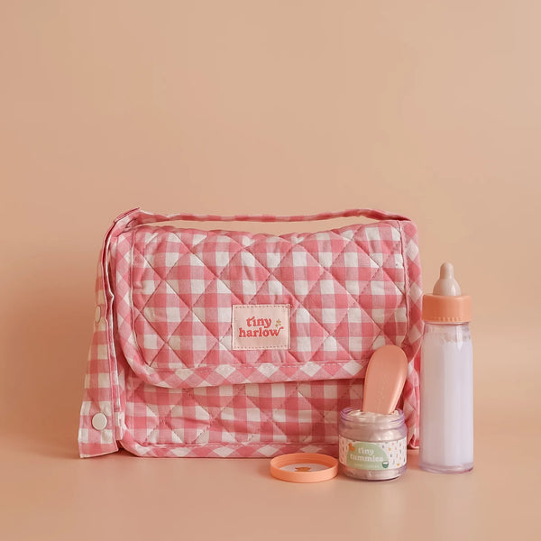 Bolsito de paseo Vichy Rosa · Tiny Harlow