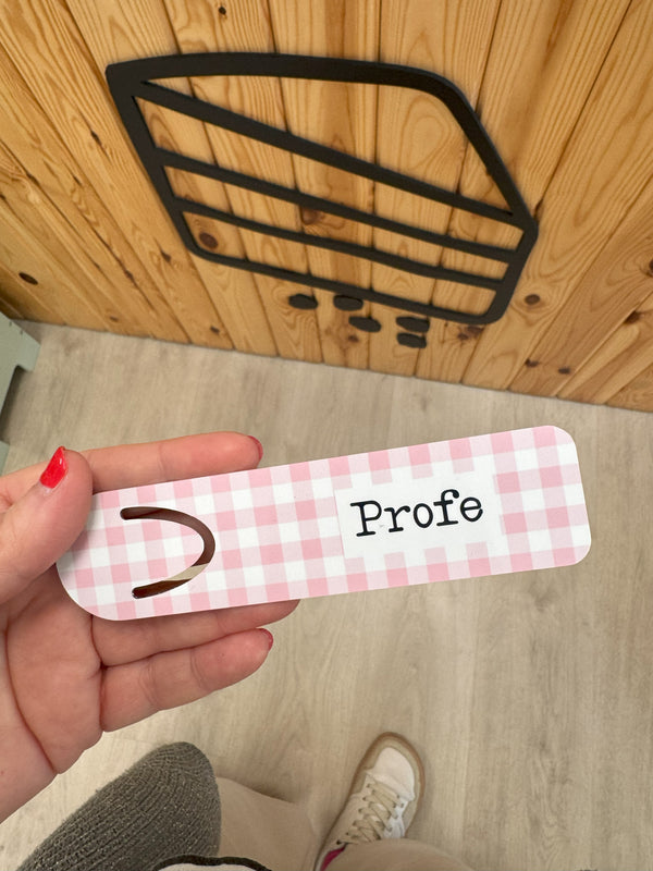 Marcapáginas personalizado · Vichy