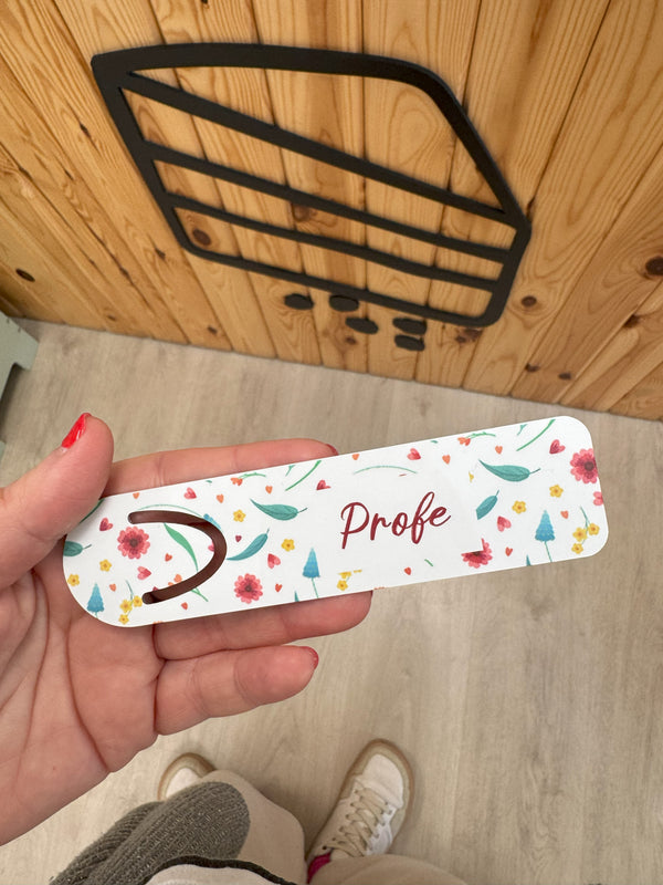 Marcapáginas personalizado · Bloom Liberty