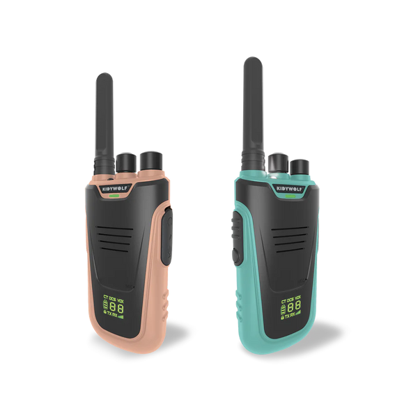 Walkie Talkies Kidytalk Natural-Cyan · Kidywolf