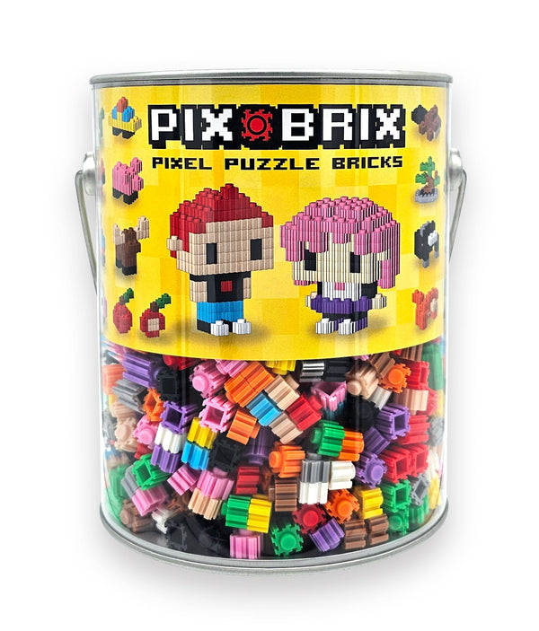 Pix Brix bote metálico 1500 piezas gama media