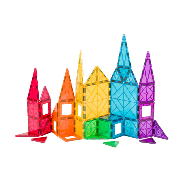 Construcción realizada con set Imanix de 60 piezas de Braintoys