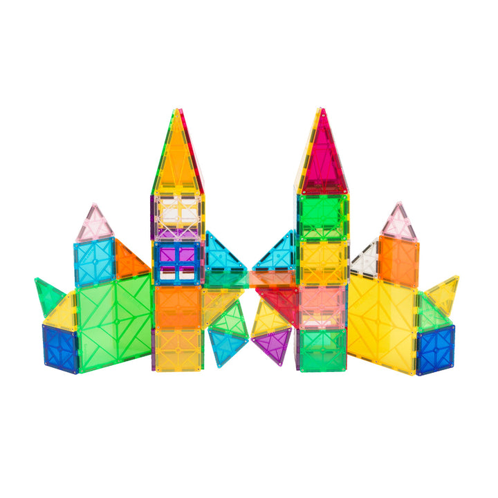 Construcción realizada con set Imanix 100 piezas de Braintoys