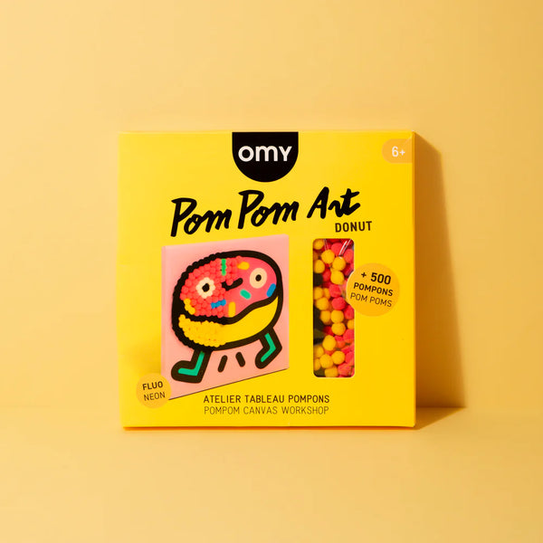 Pom Pom Art Donut · OMY