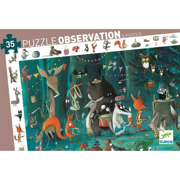 Puzzle Observación La orquesta · Djeco