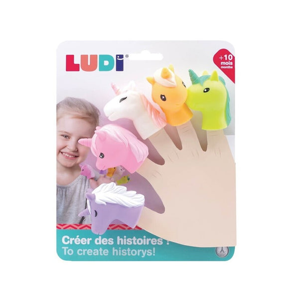 Marioneta Dedo Unicornio · Ludi