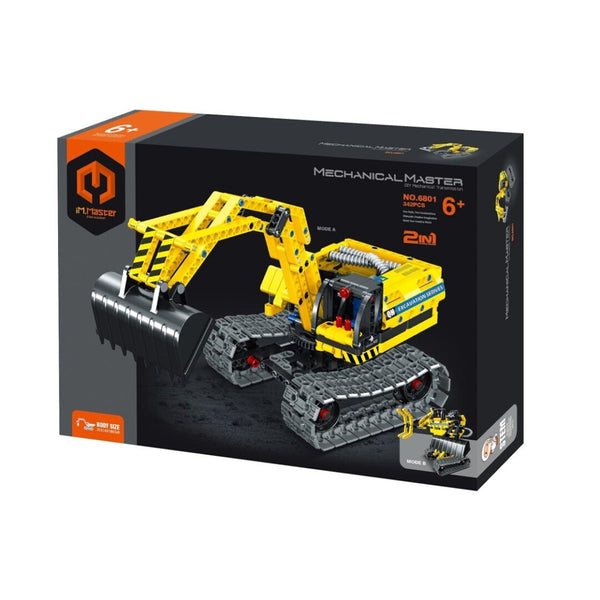 Excavadora y Robot 2 en 1 - 342 pzas · Immaster