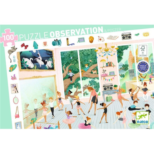 Puzzle Observación · Escuela de baile