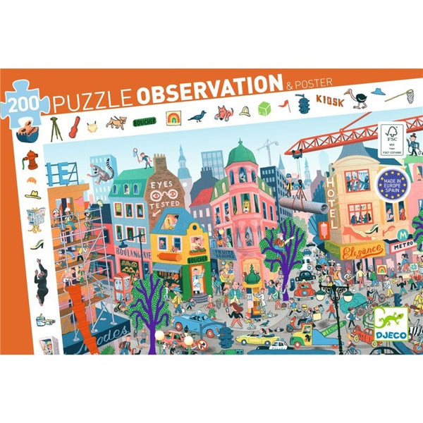 Puzzle Observación · La ciudad