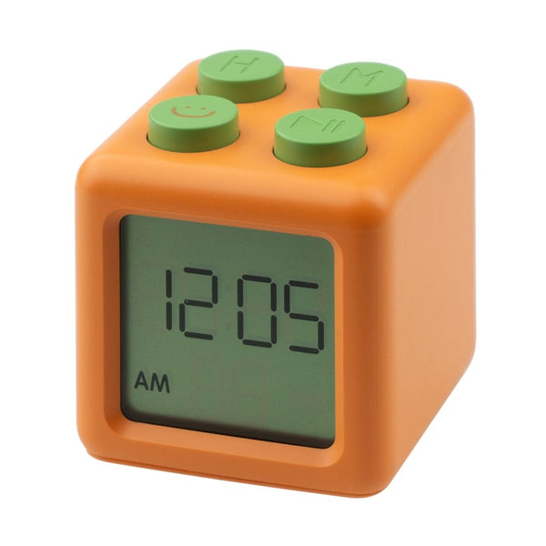 Reloj despertador block naranja