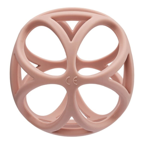 Pelota sensorial silicona rosa · Little Dutch