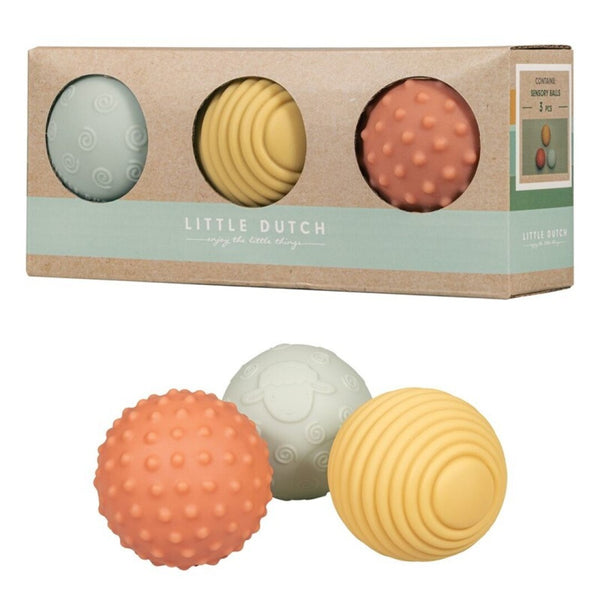 Set pelotas sensoriales · Little Dutch