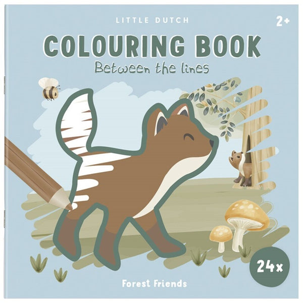 Libro para colorear Forest Friends · Little Dutch