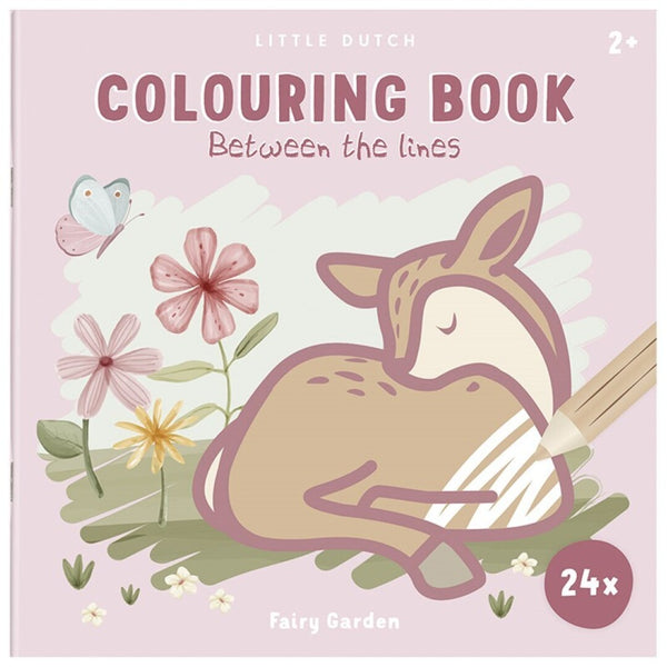 Libro para colorear Fairy Garden · Little Dutch