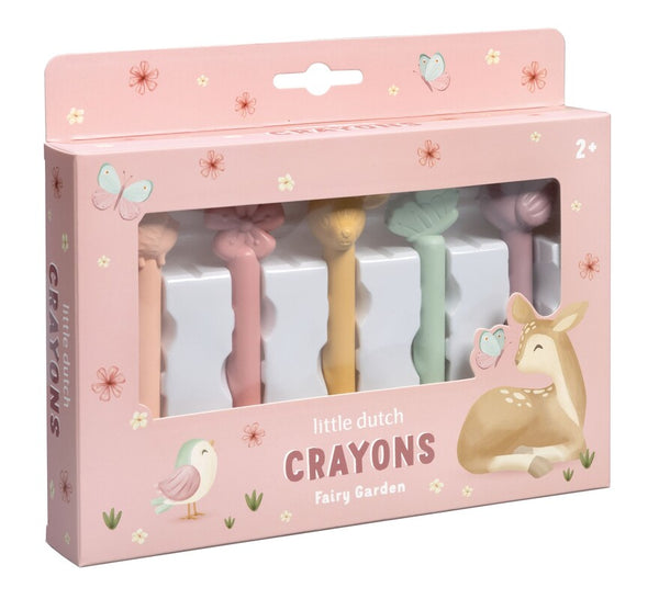 Crayones de cera Fairy Garden · Little Dutch