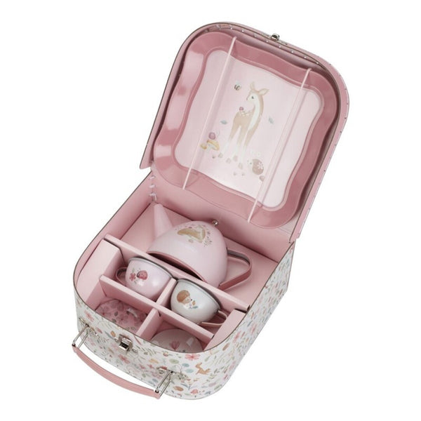 Maleta con Set de Té de Fairy Garden · Little Dutch