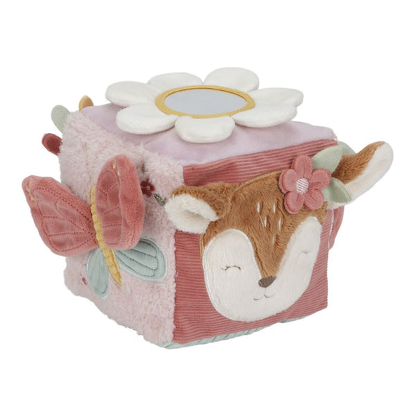 Cubo Blandito de Actividades Fairy Garden · Little Dutch