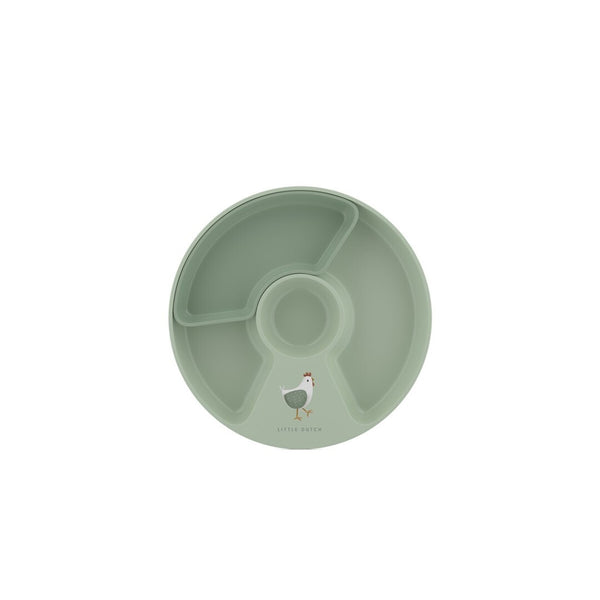 Plato dividido Mio Pequeña Granja Little Dutch
