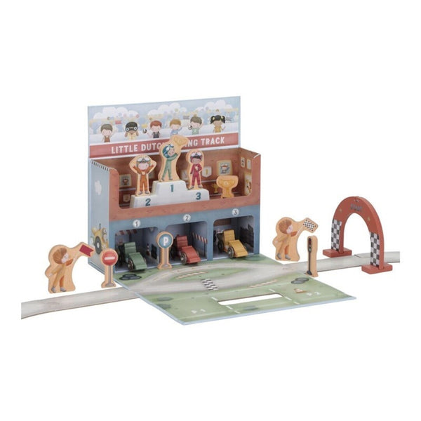 Caja de juego con Pista de Carreras · Little Dutch