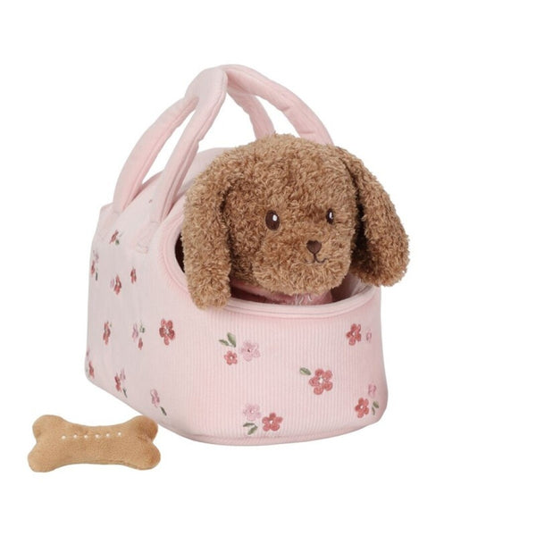 Perrito Peluche Jackie con bolsa · Little Dutch
