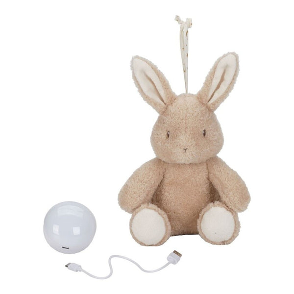 Conejito Luz compañía Musical Newborn Natural · Little Dutch
