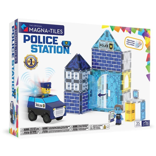 Magna-T Police Station Set 35 piezas