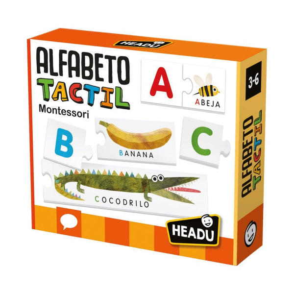 Alfabeto Táctil Montessori · Headu