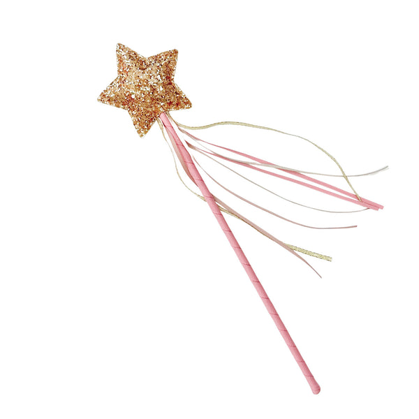 Varita Mágica - Pink Glitter Star · Rockahula Kids