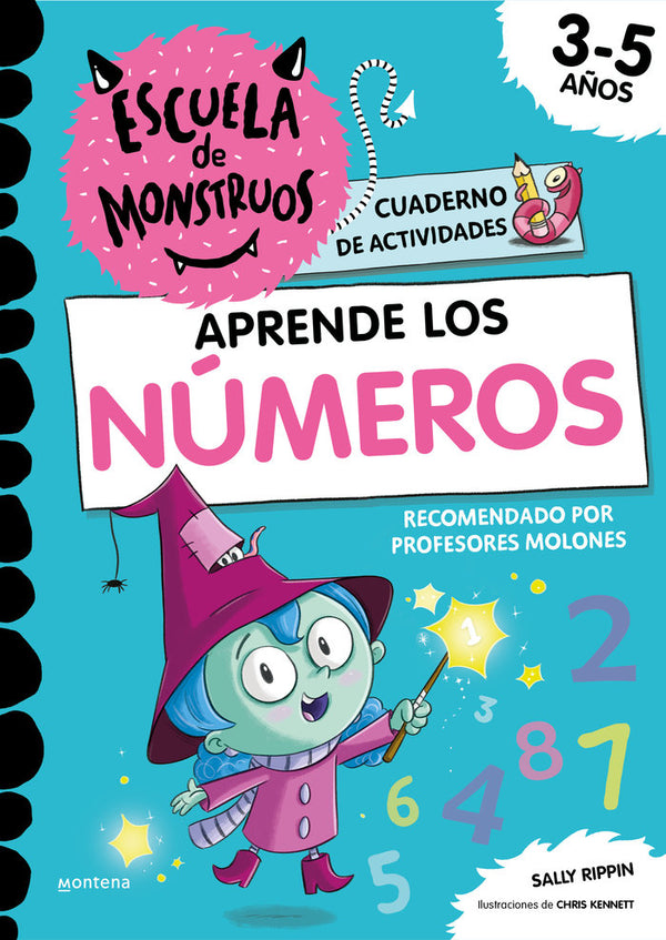 Aprende los números en la Escuela de Monstruos - Bizcocho de Yogur
