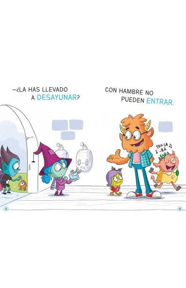 Aprender a leer en la Escuela de Monstruos 1 - La mascota más grandota - Bizcocho de Yogur