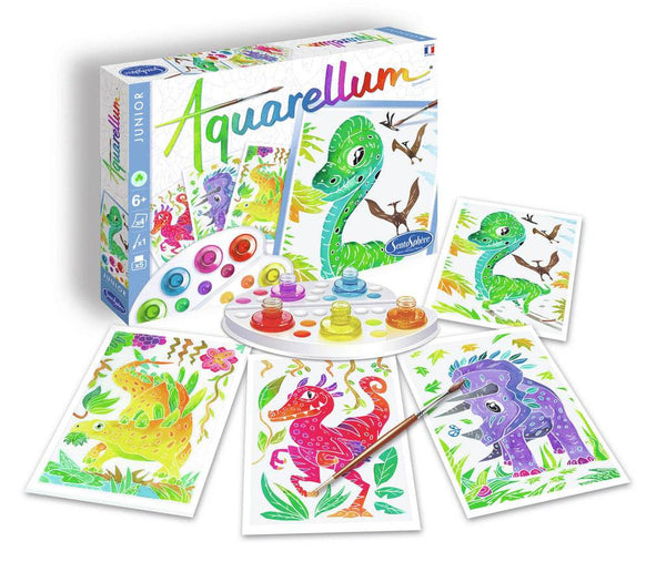 Aquarellum Junior Dinosaurios - Bizcocho de Yogur