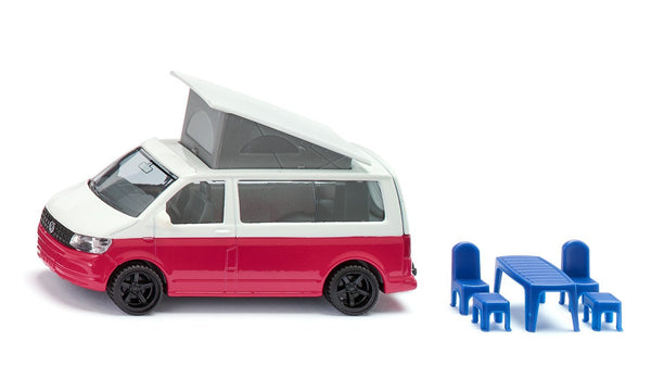 Autocaravana VW T6 California con accesorios · Siku - Bizcocho de Yogur