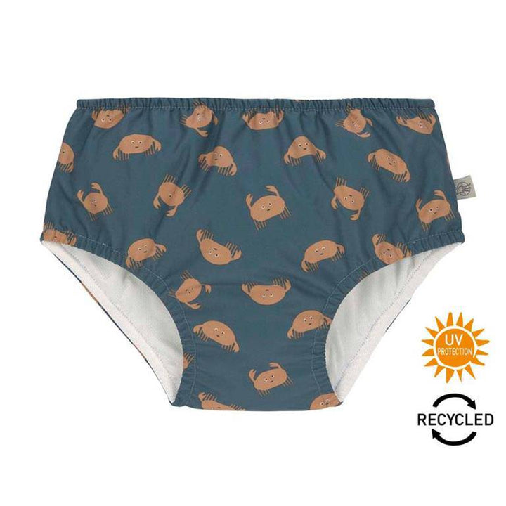 Bañador Bebé LÄSSIG · Crabs Blue - Bizcocho de Yogur