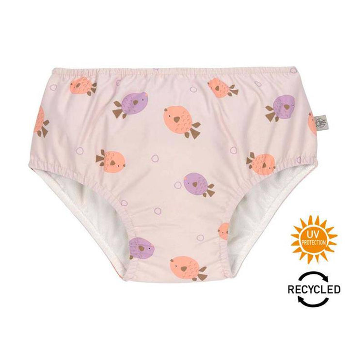 Bañador Bebé LÄSSIG · Fish Light Pink - Bizcocho de Yogur