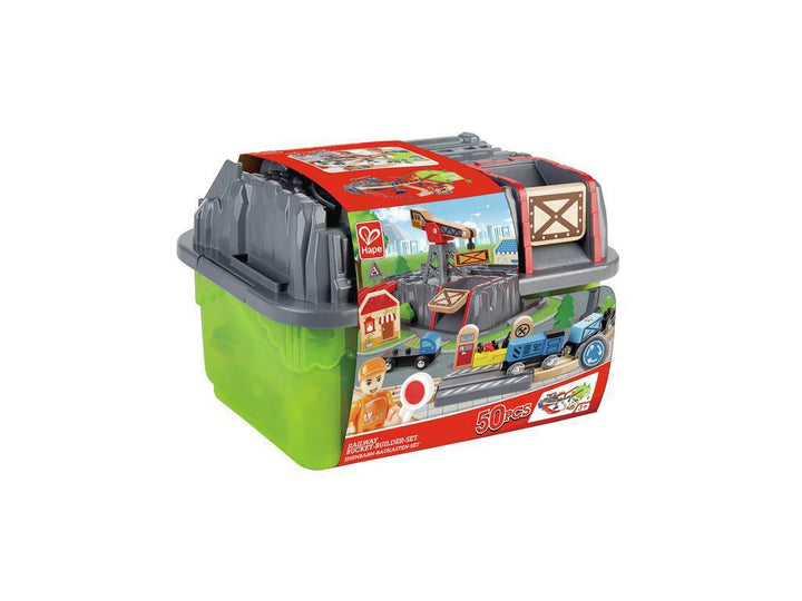 Bloques construcción Ferrocarril · Hape - Bizcocho de Yogur