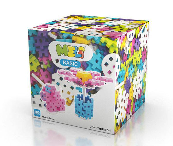 Bloques MELI Basic Constructor Pastel 200 Piezas - Nubes de Algodón Shop Bloques MELI Basic Constructor Pastel 200 Piezas - Nubes de Algodón Shop