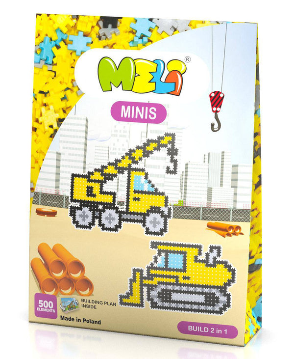 Meli Mini Tematic 2 en 1 Construcciones - Bizcocho de Yogur
