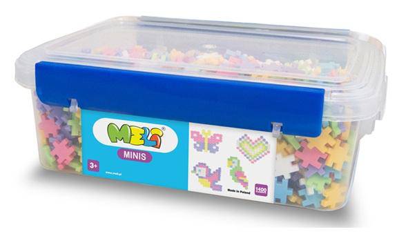 Bloques MELI · Minis Pastel 1400 piezas - Bizcocho de Yogur