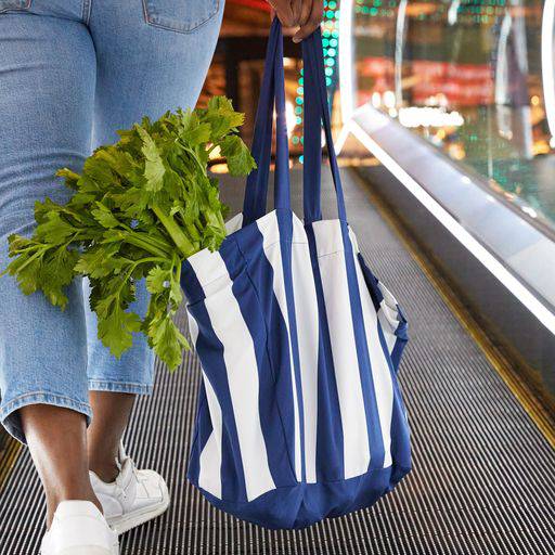 Bolsa de Playa Dock&Bay Navy Blue - Bizcocho de Yogur