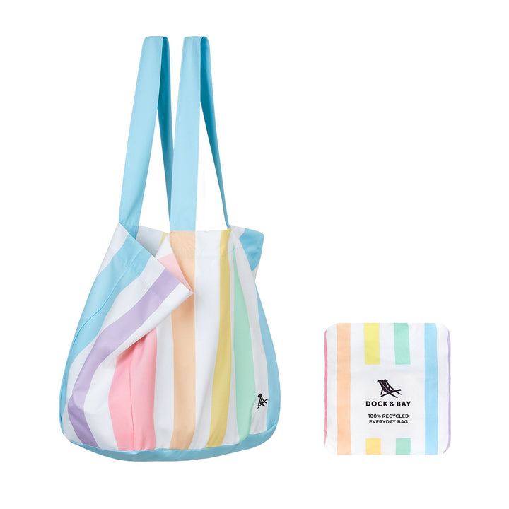 Bolsa de Playa Dock&Bay Rainbow - Bizcocho de Yogur