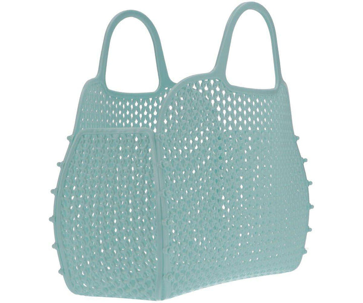 Bolso Plástico Retro Vintage · Aqua - Bizcocho de Yogur