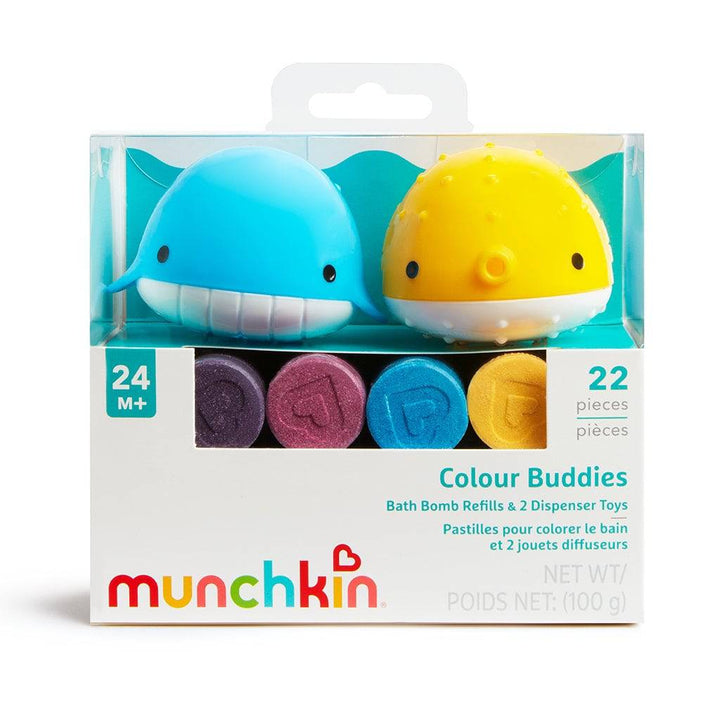 Bombas de Baño Color Buddies · Munchkin - Bizcocho de Yogur