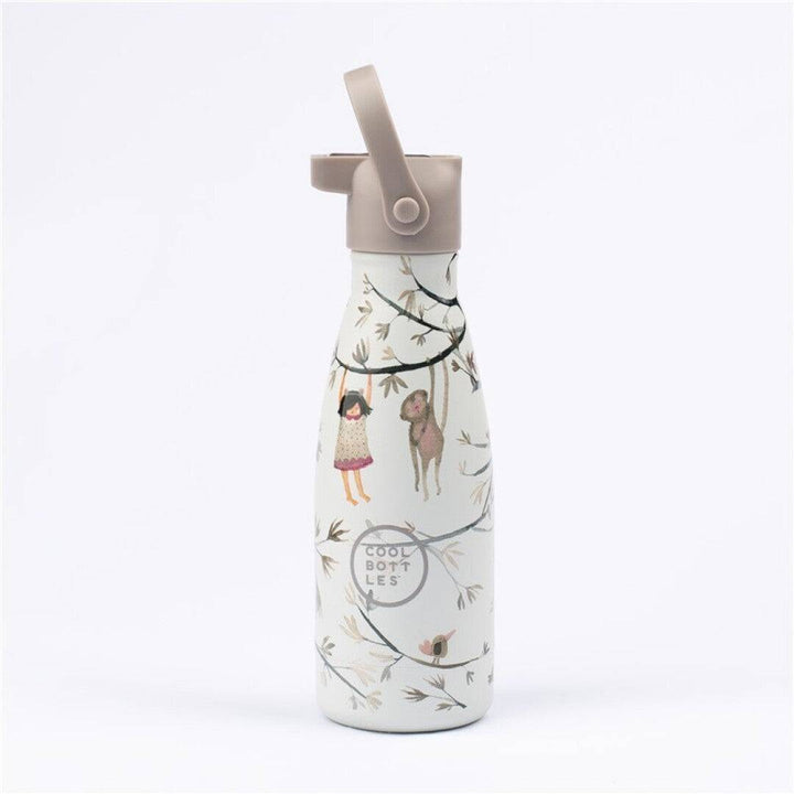 Botella Acero Hanging Friends 260ml · Cool Bottles - Bizcocho de Yogur